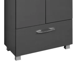 New Wohnen Badezimmerunterschrank in Grau - Juventuda