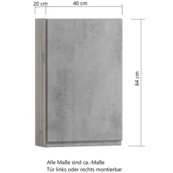 Hot Wohnen Badmöbel als komplettes Set - Mia (fünfteilig)
