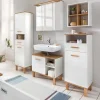 Discount Wohnen Badmöbel Block im Skandi Design - Utiona (fünfteilig)