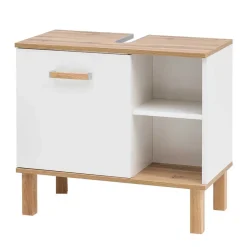 Discount Wohnen Badmöbel Block im Skandi Design - Utiona (fünfteilig)