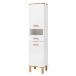Discount Wohnen Badmöbel Block im Skandi Design - Utiona (fünfteilig)