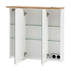 Discount Wohnen Badmöbel Block im Skandi Design - Utiona (fünfteilig)