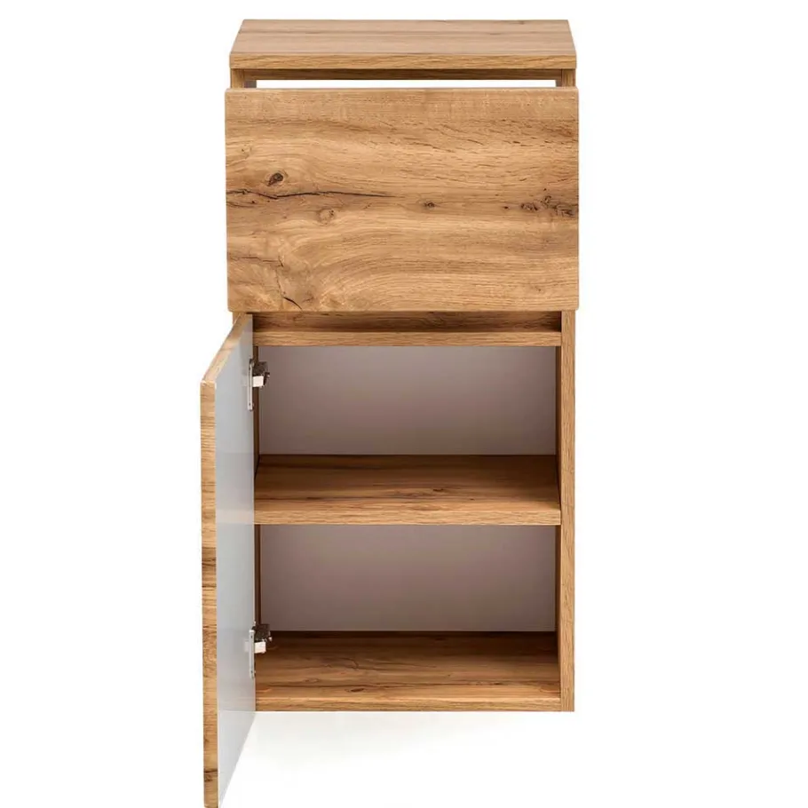 Best Wohnen Badmöbel Komplettset in Touchwood - Drumias (fünfteilig)