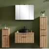 Clearance Wohnen Badmöbel Set im Modernen Stil - Crystoga (vierteilig)