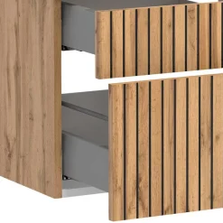 Clearance Wohnen Badmöbel Set im Modernen Stil - Crystoga (vierteilig)