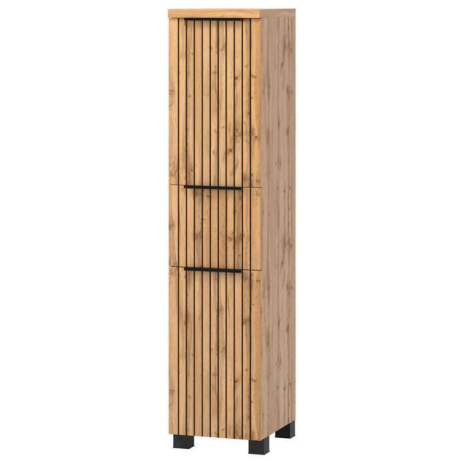 Clearance Wohnen Badmöbel Set im Modernen Stil - Crystoga (vierteilig)