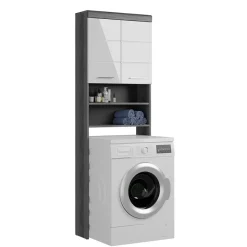 Sale Wohnen Badmöbel Set mit Waschmaschinenschrank - Nancys (vierteilig)