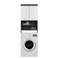 Sale Wohnen Badmöbel Set mit Waschmaschinenschrank - Nancys (vierteilig)