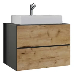 Discount Wohnen Badmöbel-Kombination für Wandmontage - Effect (dreiteilig)