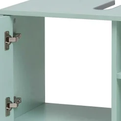 Sale Wohnen Badschränke in Mint Grün & Anthrazit - Esdrus (dreiteilig)