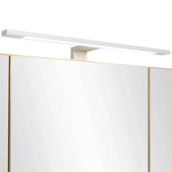 Wohnen Bad-Waschplatz mit Midischrank Set - Leitha (dreiteilig)