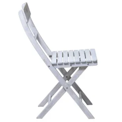 Discount Wohnen Balkon Sitzgruppe in Grey Wash - Paisly (dreiteilig)