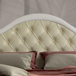 Hot Wohnen Barock Design Bett & Nachtkommoden - Valganios (dreiteilig)