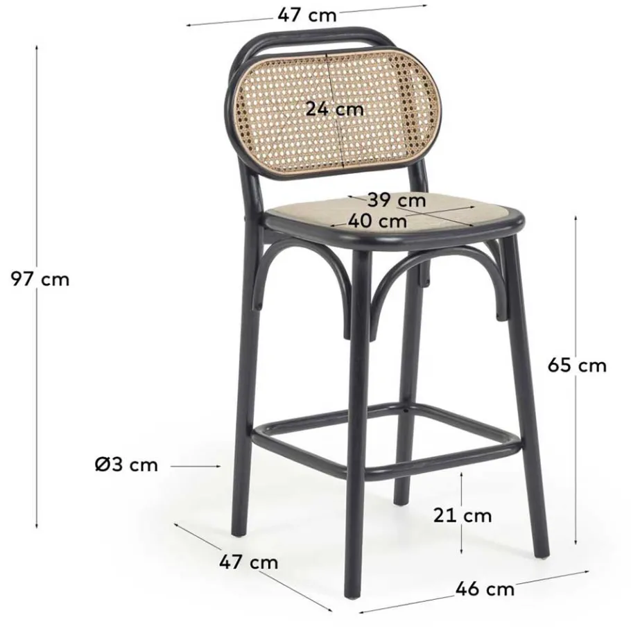 Clearance Wohnen Barstühle im Kaffeehaus Stuhl Design - Straits (2er Set)
