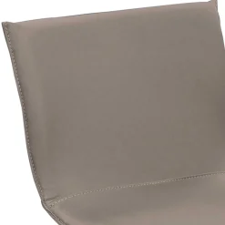 Hot Wohnen Barstuhl mit Ledersitz in Taupe - Tanko