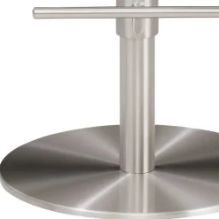Hot Wohnen Barstuhl mit Ledersitz in Taupe - Tanko