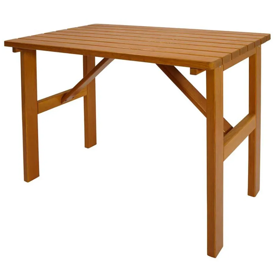 Wohnen Bartisch aus Kiefer Massivholz Hell - Malte