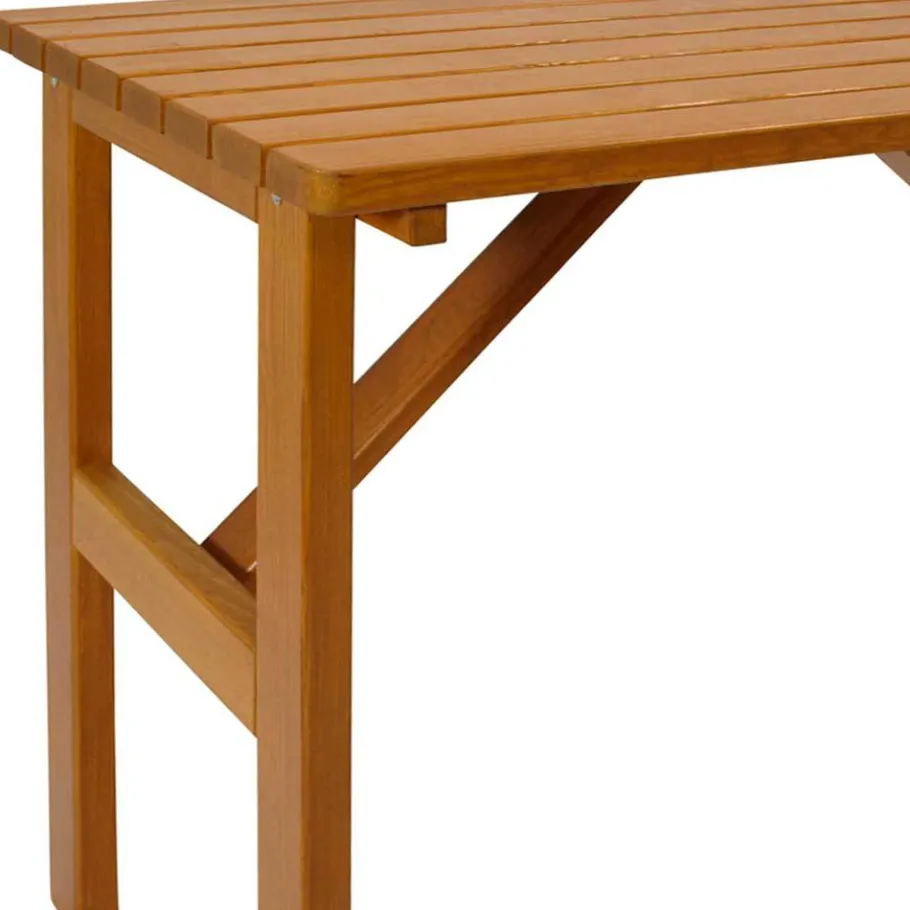 Wohnen Bartisch aus Kiefer Massivholz Hell - Malte