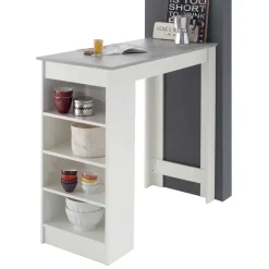 Sale Wohnen Bartisch mit Regal 115x103x50 cm - Xeli