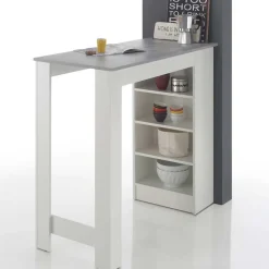 Sale Wohnen Bartisch mit Regal 115x103x50 cm - Xeli