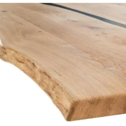 Sale Wohnen Baumkantentisch mit Epoxid-Harz-Einlage - Cocktail