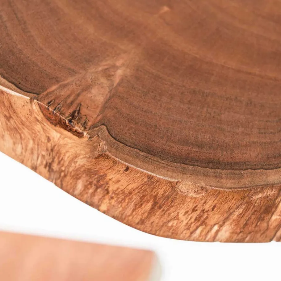 Sale Wohnen Baumscheiben Wandboards aus Akazie Massivholz - Tofana (dreiteilig)