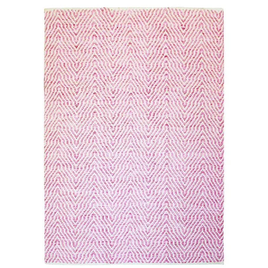 Wohnen Baumwollteppich mit Zickzack-Muster - Garrysa