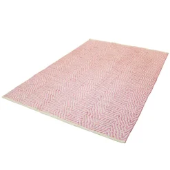 Wohnen Baumwollteppich mit Zickzack-Muster - Garrysa