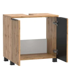 Discount Wohnen Beckenschrank & Spiegelschrank & Unterschrank - Crystoga (dreiteilig)