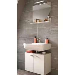 Sale Wohnen Beckenunterschrank und Spiegel Set - Harmone (zweiteilig)