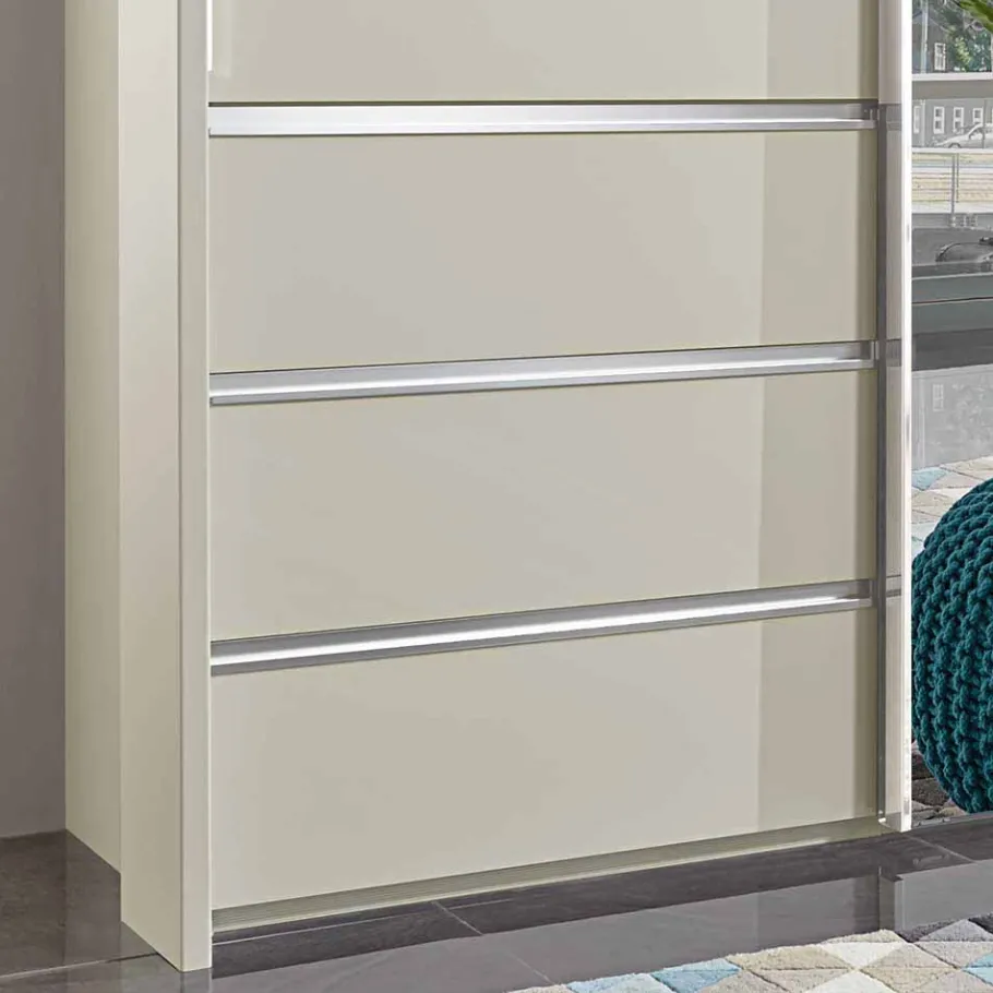 Clearance Wohnen Beiger Schlafzimmerschrank Pastranav mit sechs Schubladen
