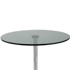 Discount Wohnen Beistelltisch aus Rauchglas - Lania