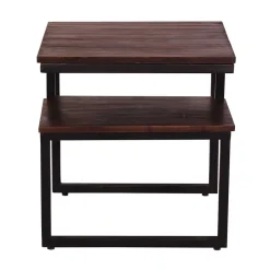 Wohnen Beistelltisch aus Teak Recyclingholz - Solapura