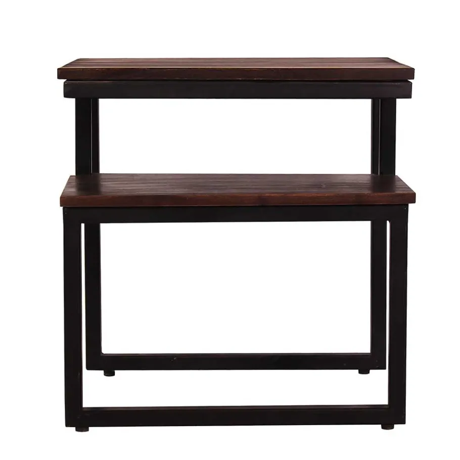Wohnen Beistelltisch aus Teak Recyclingholz - Solapura