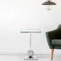 Sale Wohnen Beistelltisch mit Spiegelglas-Platte - Lusa