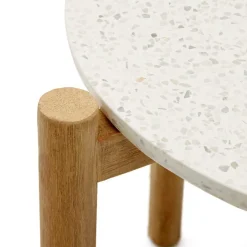 Clearance Wohnen Beistelltisch mit Terrazzo Platte - Finola