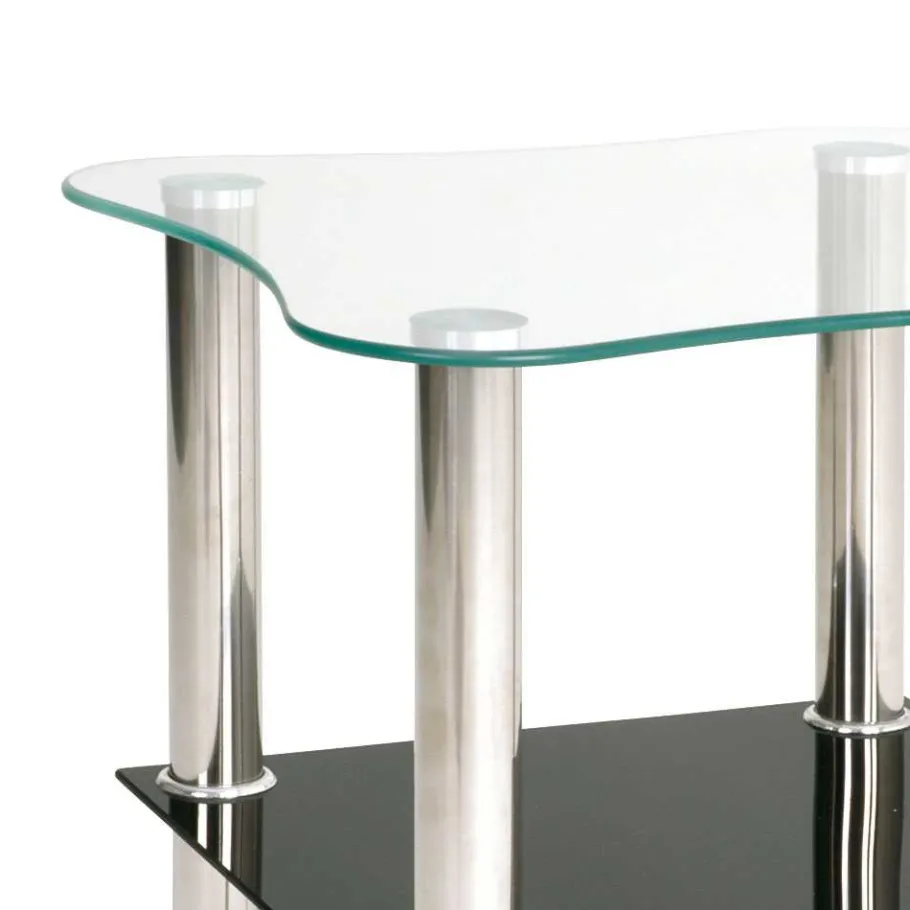 New Wohnen Beistelltisch Namira in Edelstahl-Optik