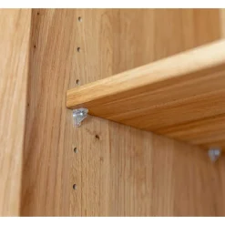 Clearance Wohnen Beleuchteter Vitrinenschrank 2-türig - Cocondar