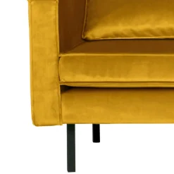 Sale Wohnen Bequemes Daybed mit Samt Nustra in Gelb