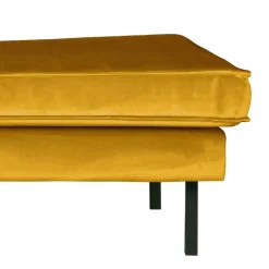 Sale Wohnen Bequemes Daybed mit Samt Nustra in Gelb