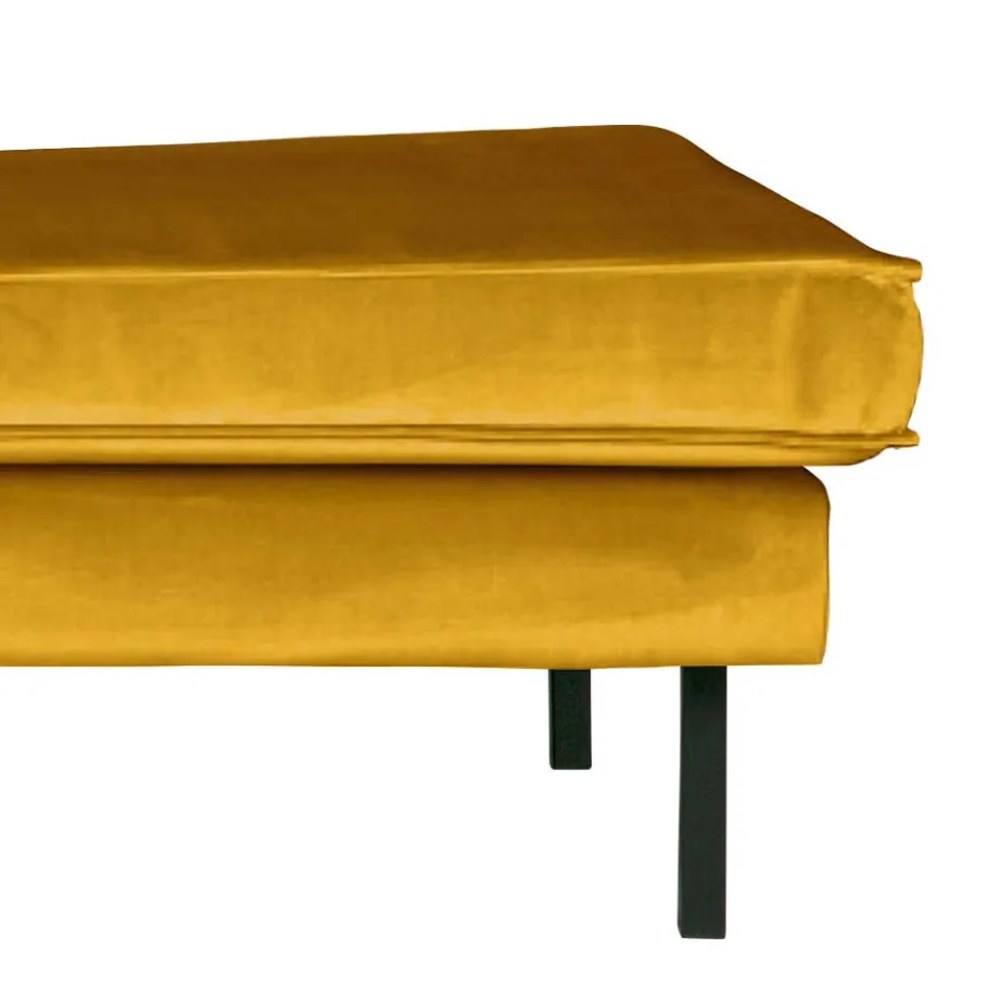 Sale Wohnen Bequemes Daybed mit Samt Nustra in Gelb
