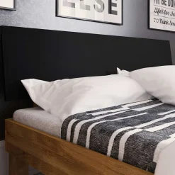 Clearance Wohnen Überlanges Holzbett 210cm aus Wildeiche - Olbysca