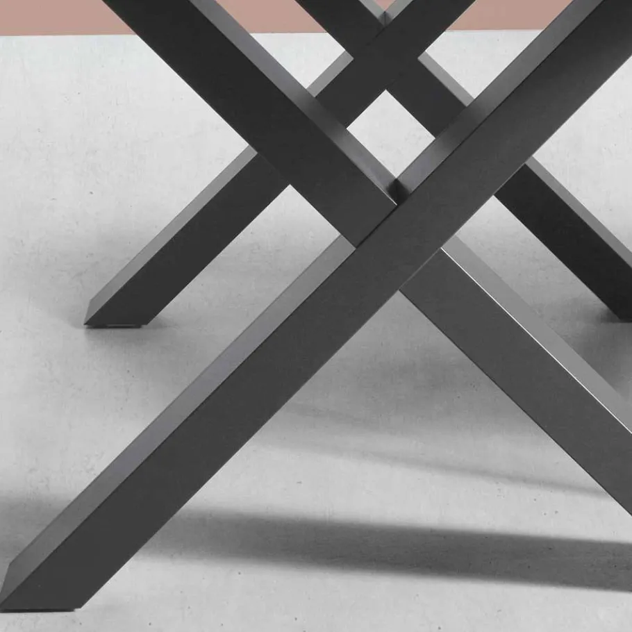 Clearance Wohnen Betonoptik Ausziehtisch mit zwei Einlegeplatten - Relisa
