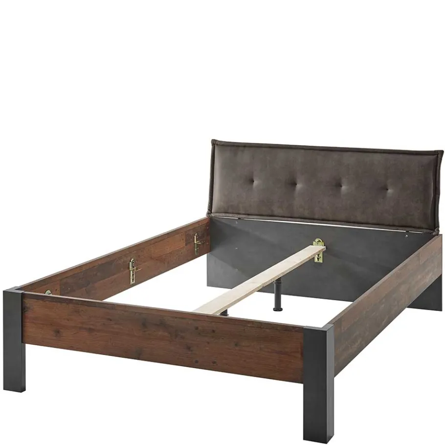 Discount Wohnen Bett & Nachtkommode 140x200 cm - Timuras (zweiteilig)