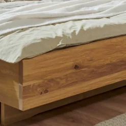 Best Wohnen Bett & Nachtkommoden Kombi - Silberto (dreiteilig)