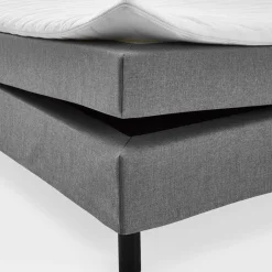Sale Wohnen Bett für Dachschrägen in Grau & Schwarz - Esmeraldino