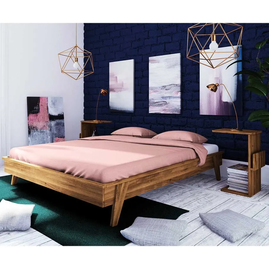 Best Wohnen Bett in Übergröße mit Nachttischen - Hardus (dreiteilig)