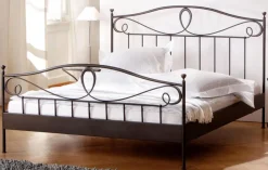 Outlet Wohnen Bett Oscar aus Eisen