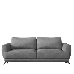 Best Wohnen Bettsofa in Grau Stoff in Vintage Optik - Salcina