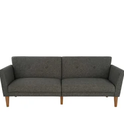Hot Wohnen Bettsofa in Grau und Natur - Emiria